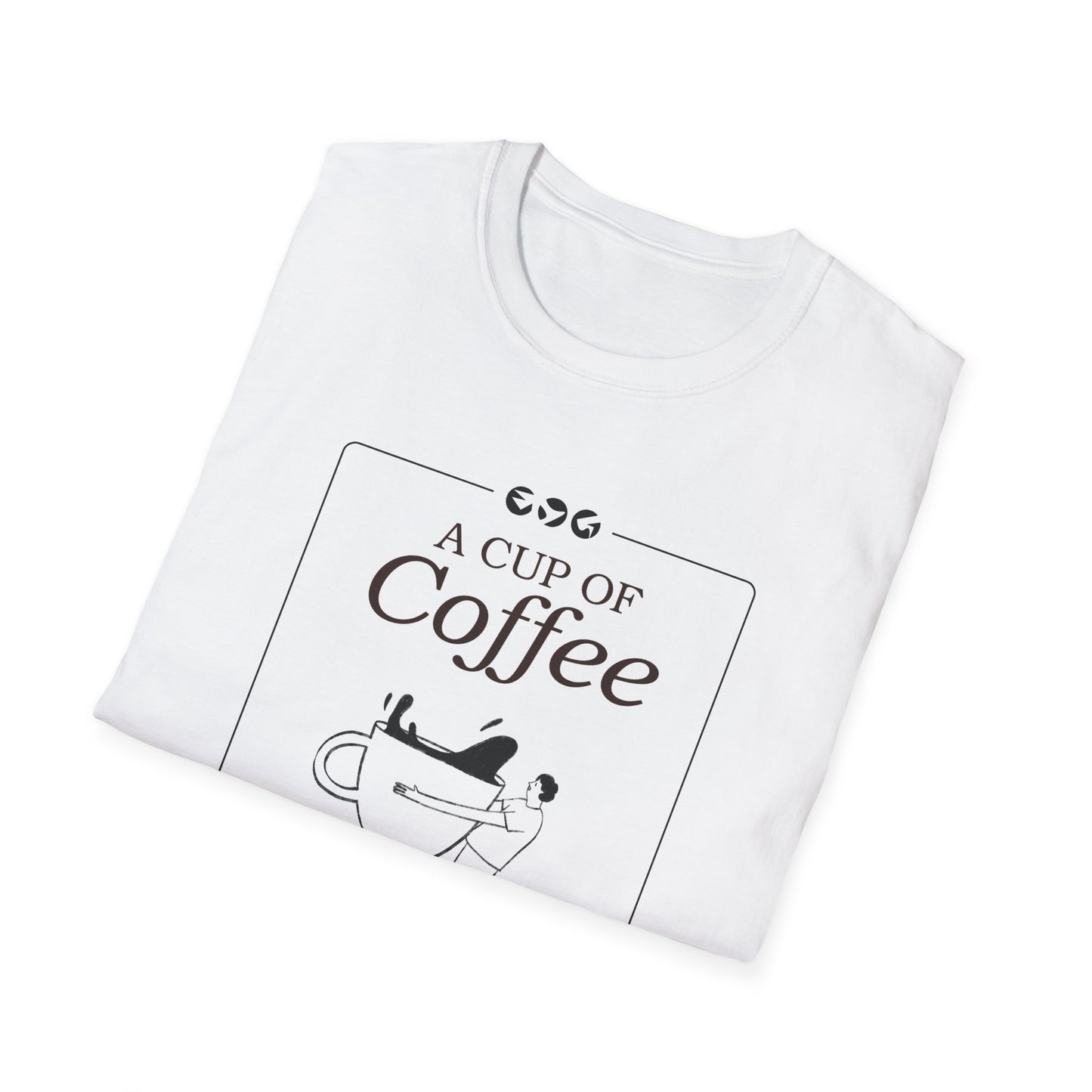 Coffee Lover's Unisex T-Shirt, Cute Coffee Graphic Tee, Gift for Baristas, Daily Fuel Shirt, Perfect for Birthdays, Casual Wear