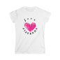 Women's Inspirational Tee - Love Yourself, Self-Love Shirt, Birthday Gift, Positive Affirmation Top, Casual Outfit