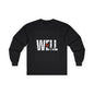 Inspirational Long Sleeve Tee for Everyday Wear, Cozy Gift for Friends, Motivational Shirt, Great for Casual Outings